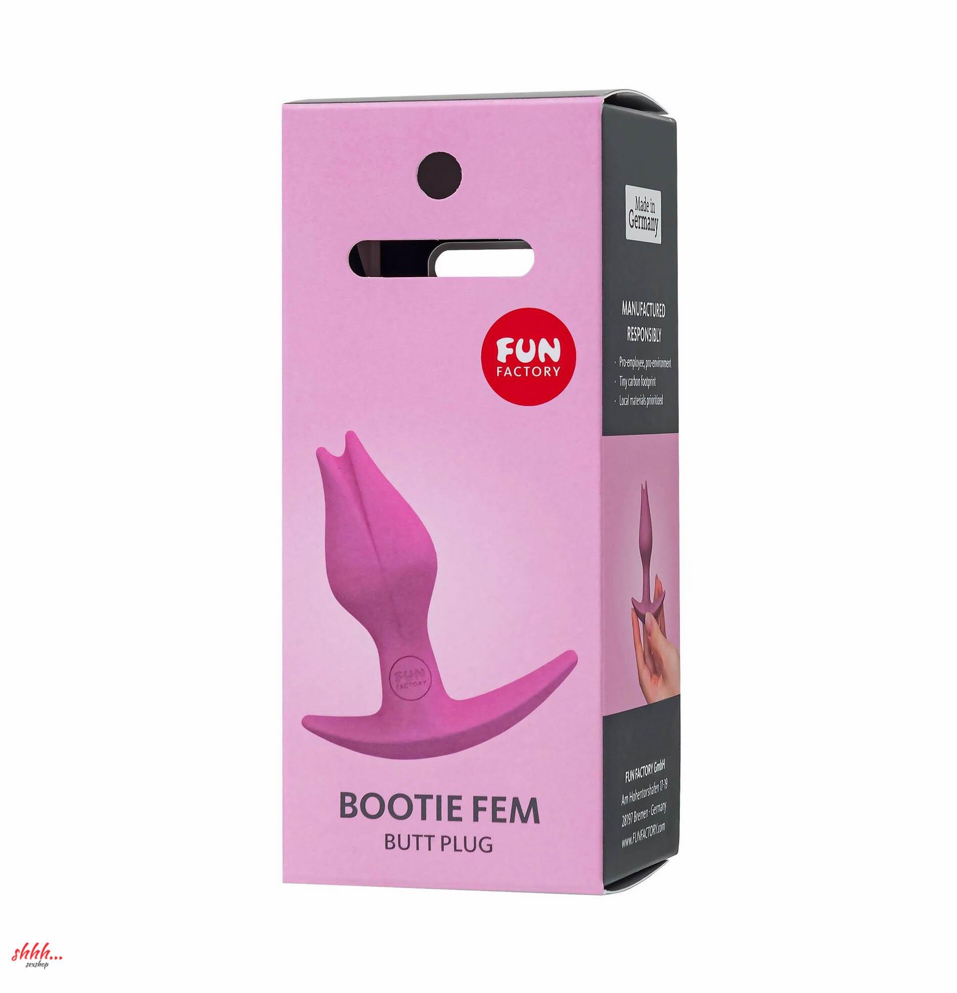 Анальный Стимулятор Bootie Fem От Fun Factory (пудрово-розовый)