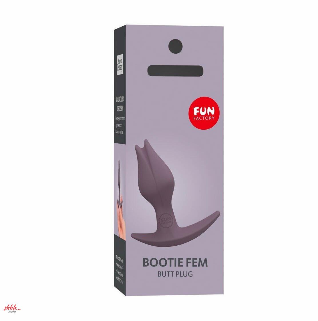 Анальный Стимулятор Bootie Fem От Fun Factory (темно-серый)