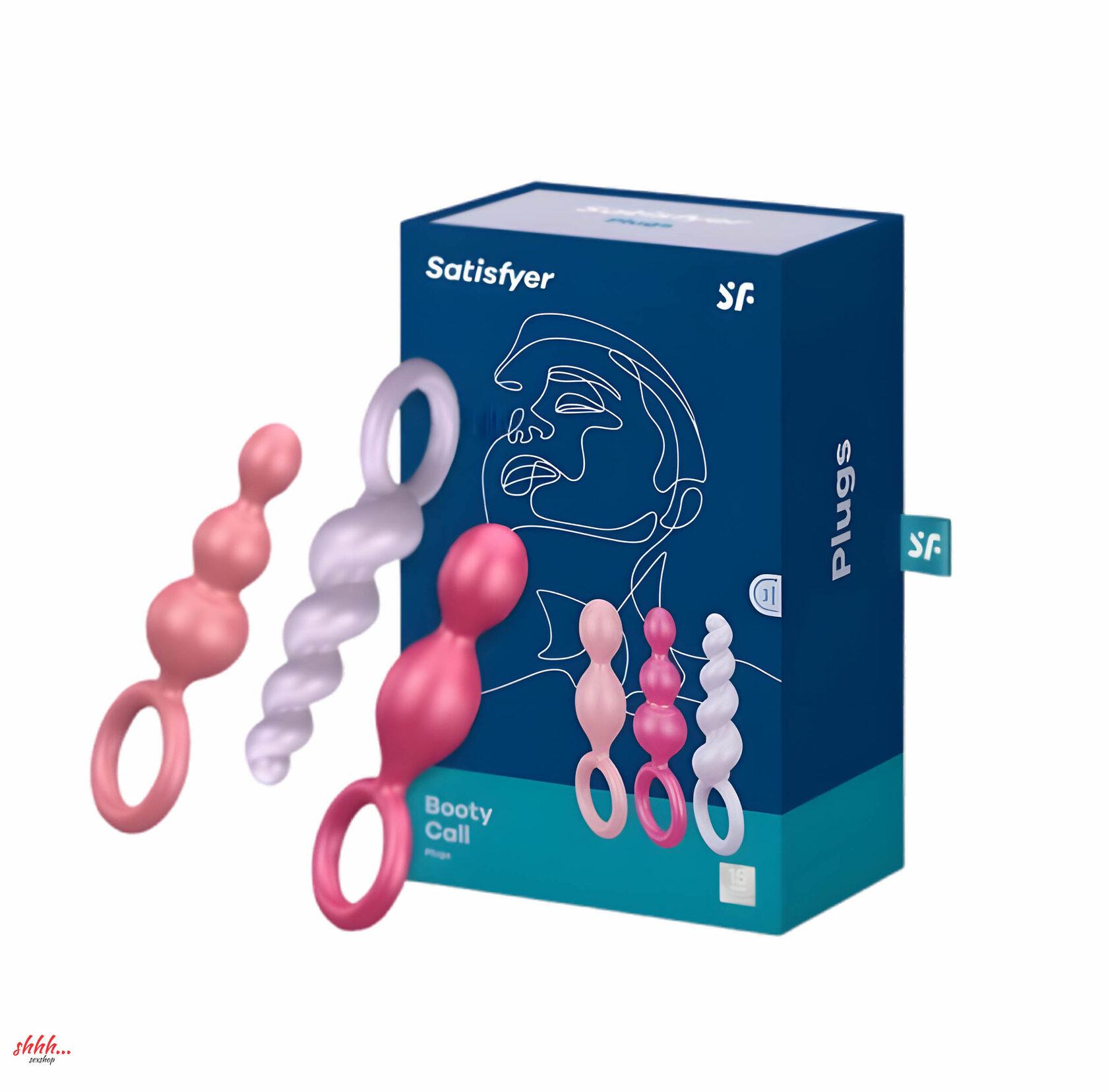 Набор анальных игрушек Booty Call Satisfyer цветные
