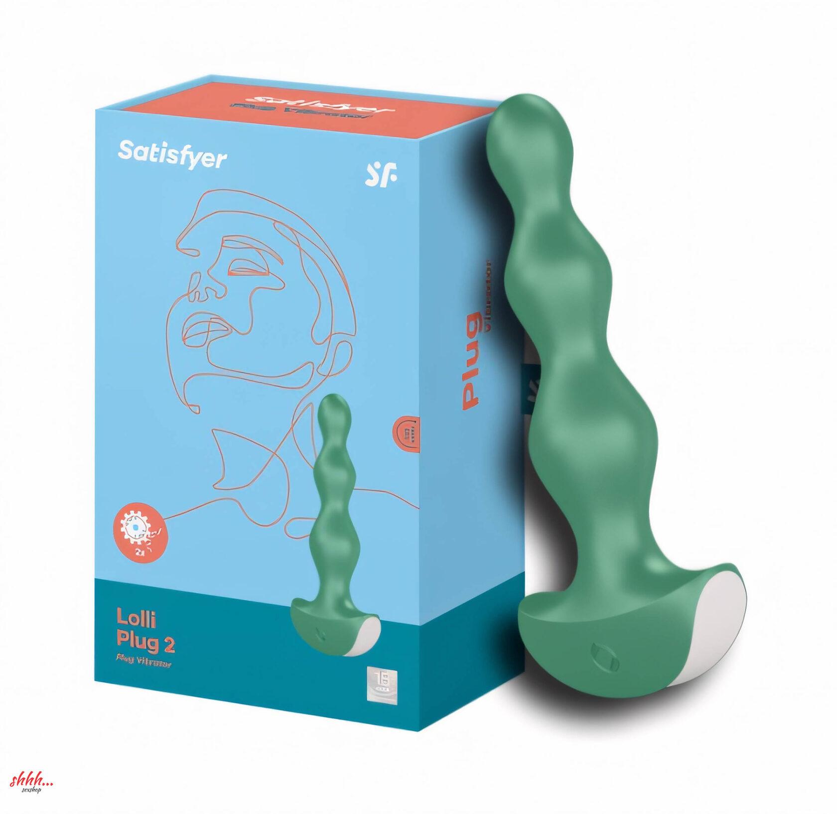 Виброплаг Satisfyer Lolli-Plug 2 Зеленый