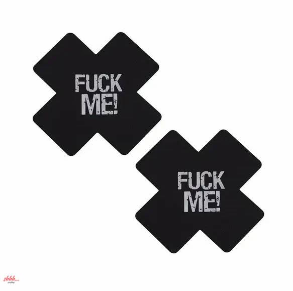 Пэстисы на соски "Fuck me" самоклеющиеся