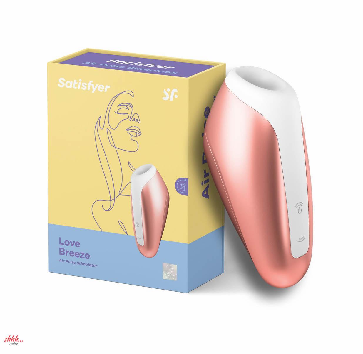 Клиторальный стимулятор Satisfyer Love Breeze copper