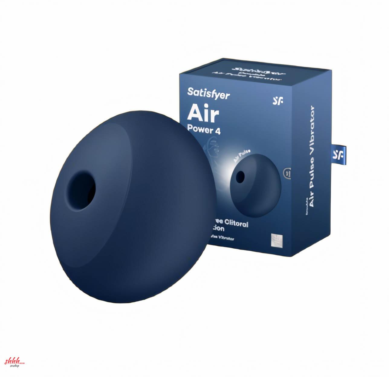 Клиторальный Стимулятор С Вибрацией И Воздушной Стимуляцией Satisfyer Air Power 4 (новинка)