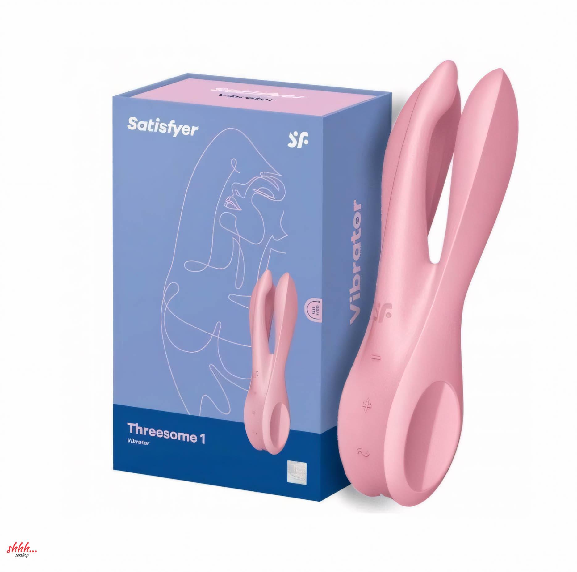Клиторальный Вибростимулятор Satisfyer Threesome 1 Розовый