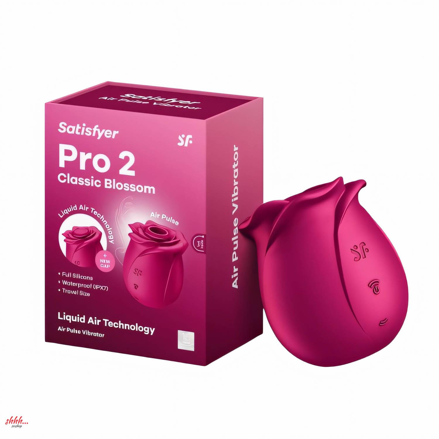 Вакуумно-Волновой Стимулятор Satisfyer Pro 2 Classic Blossom (имитация Струи Воды)