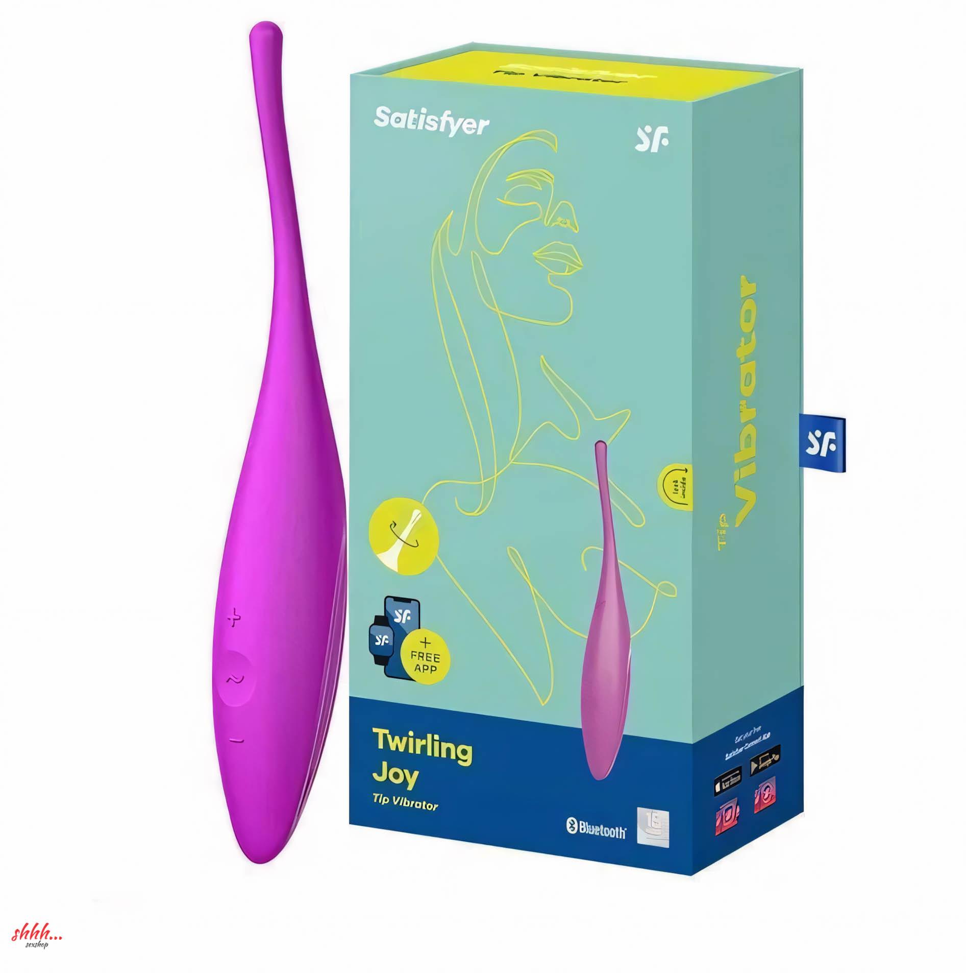 Вибратор Для Клитора Satisfyer Twirling Joy Fuchsia