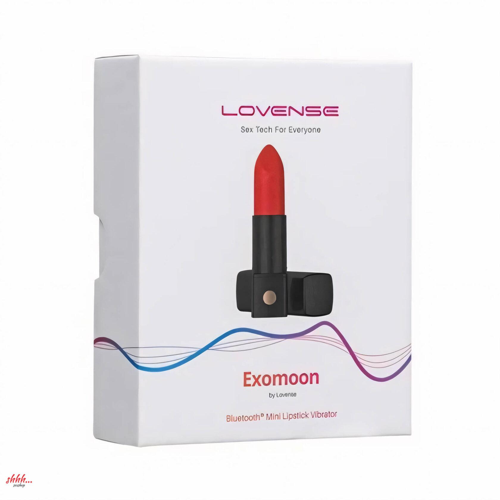 Мини-Вибратор В Форме Губной Помады Exomoon От Lovense