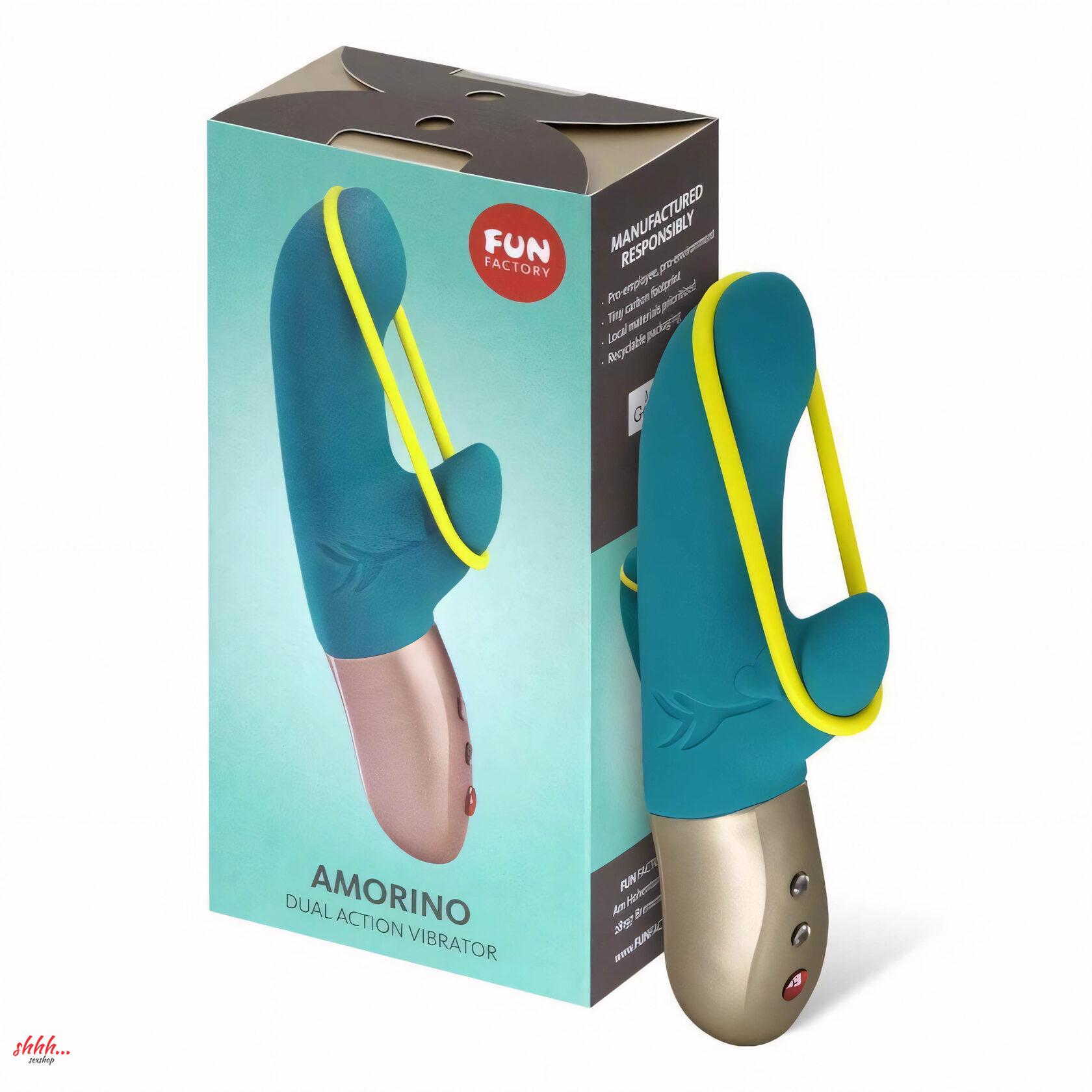 Вибратор Amorino От Fun Factory Бирюзовый