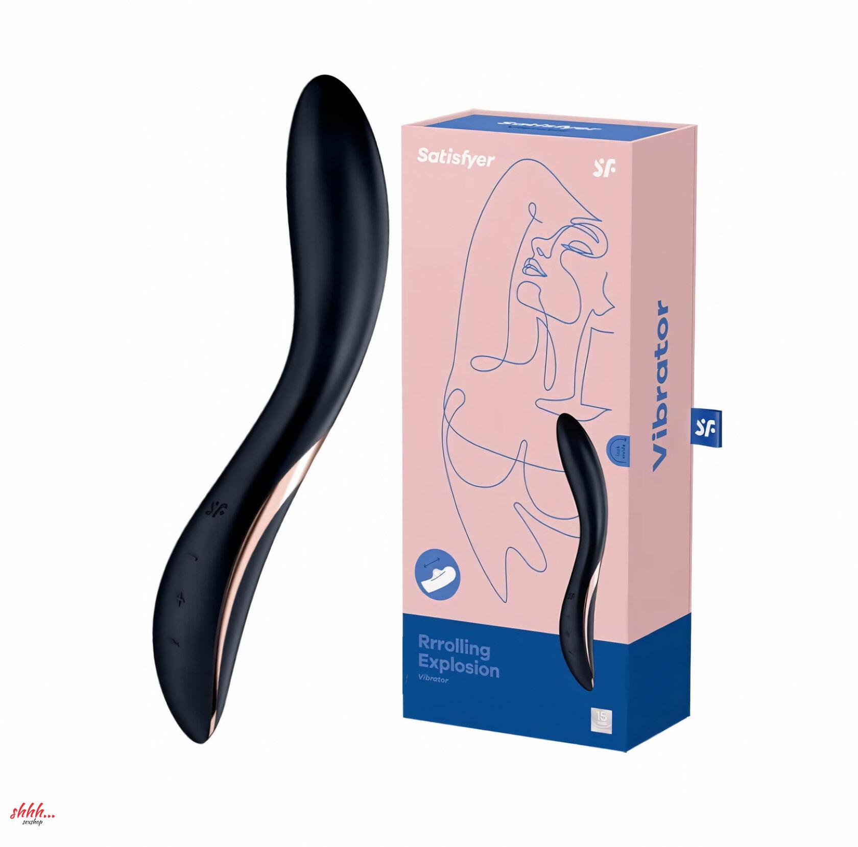 Вибратор Точки G Rrrolling Explosion Satisfyer Черный
