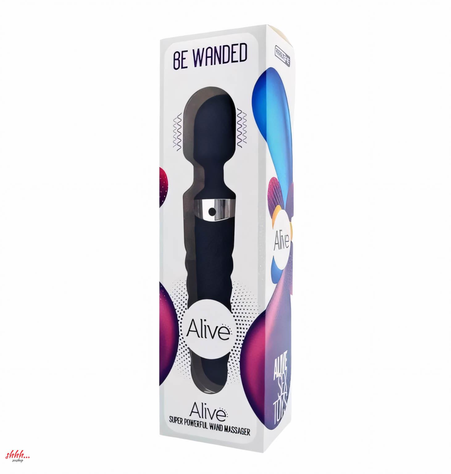 Вибромассажёр Be Wanded черный от Alive