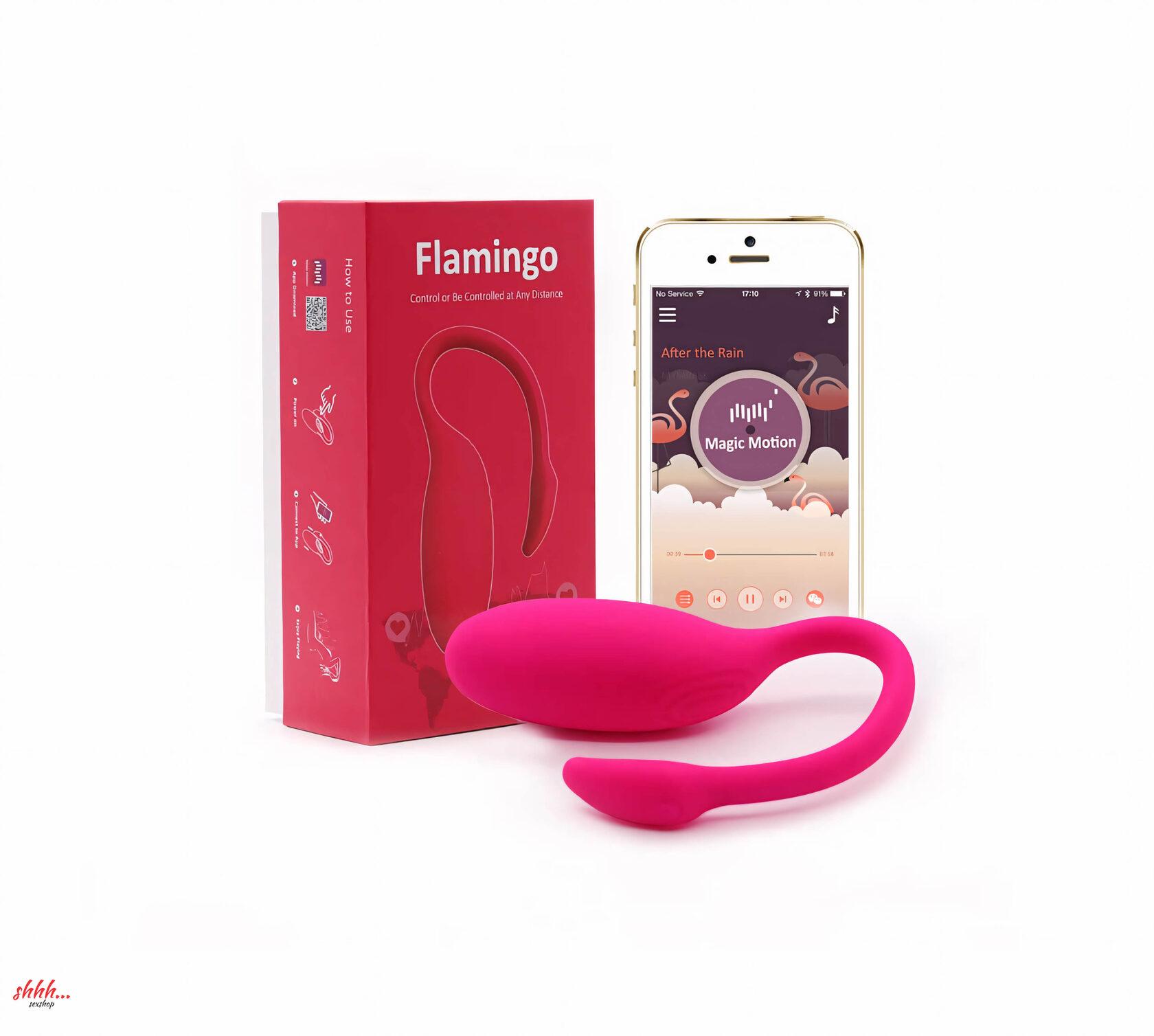Smart-Вибратор Magic Flamingo Max Розовый От Magic Motion (новинка)