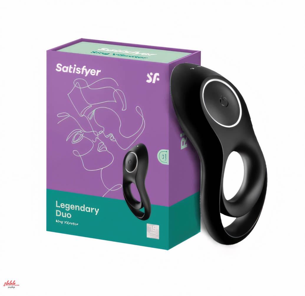 Двойное Эрекционное Кольцо С Вибрацией Satisfyer Legendary Duo