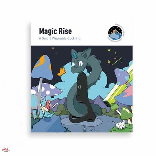 Двойное Эрекционное Кольцо Rise От Magic Motion Черное