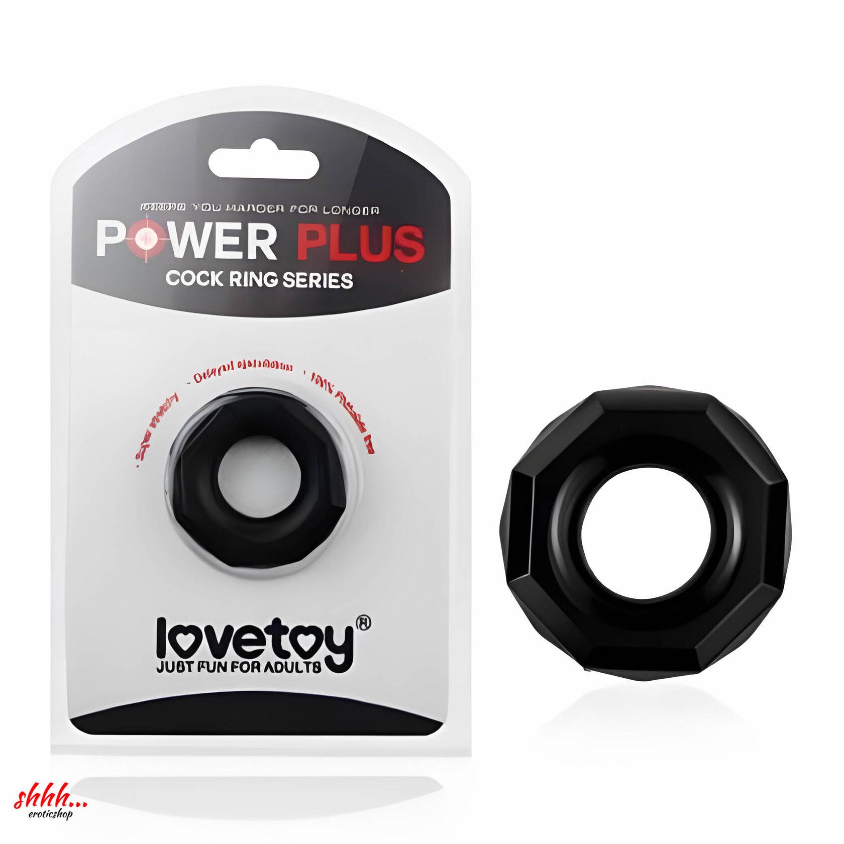 Эрекционное кольцо черное LOVETOY