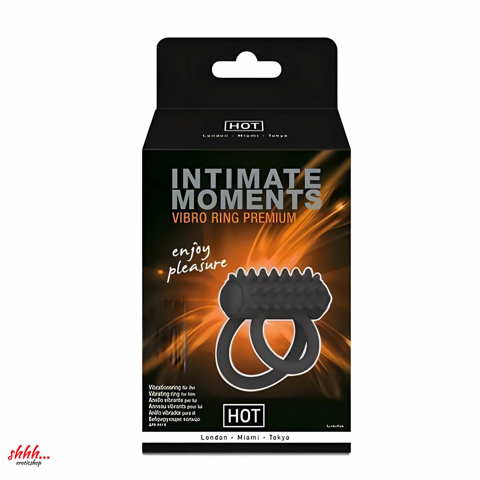 Виброкольцо стимулирующее двойное Premium от HOT