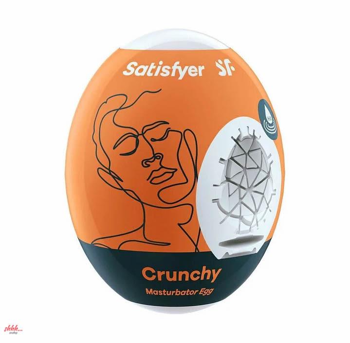 Мастурбатор-Яйцо Satisfyer Egg Single Crunchy