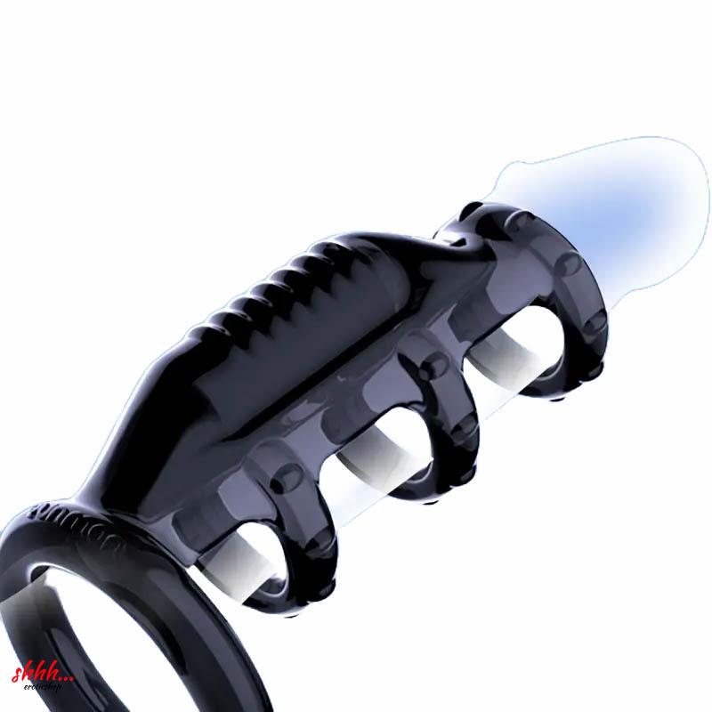 Насадка виброкольцо Cock Ring Prostate Vibration YUNMAN
