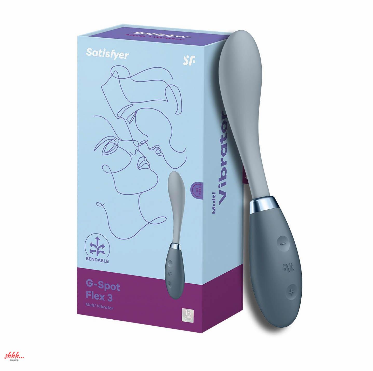 Мульти вибратор Satisfyer G-Spot Flex 3 серый