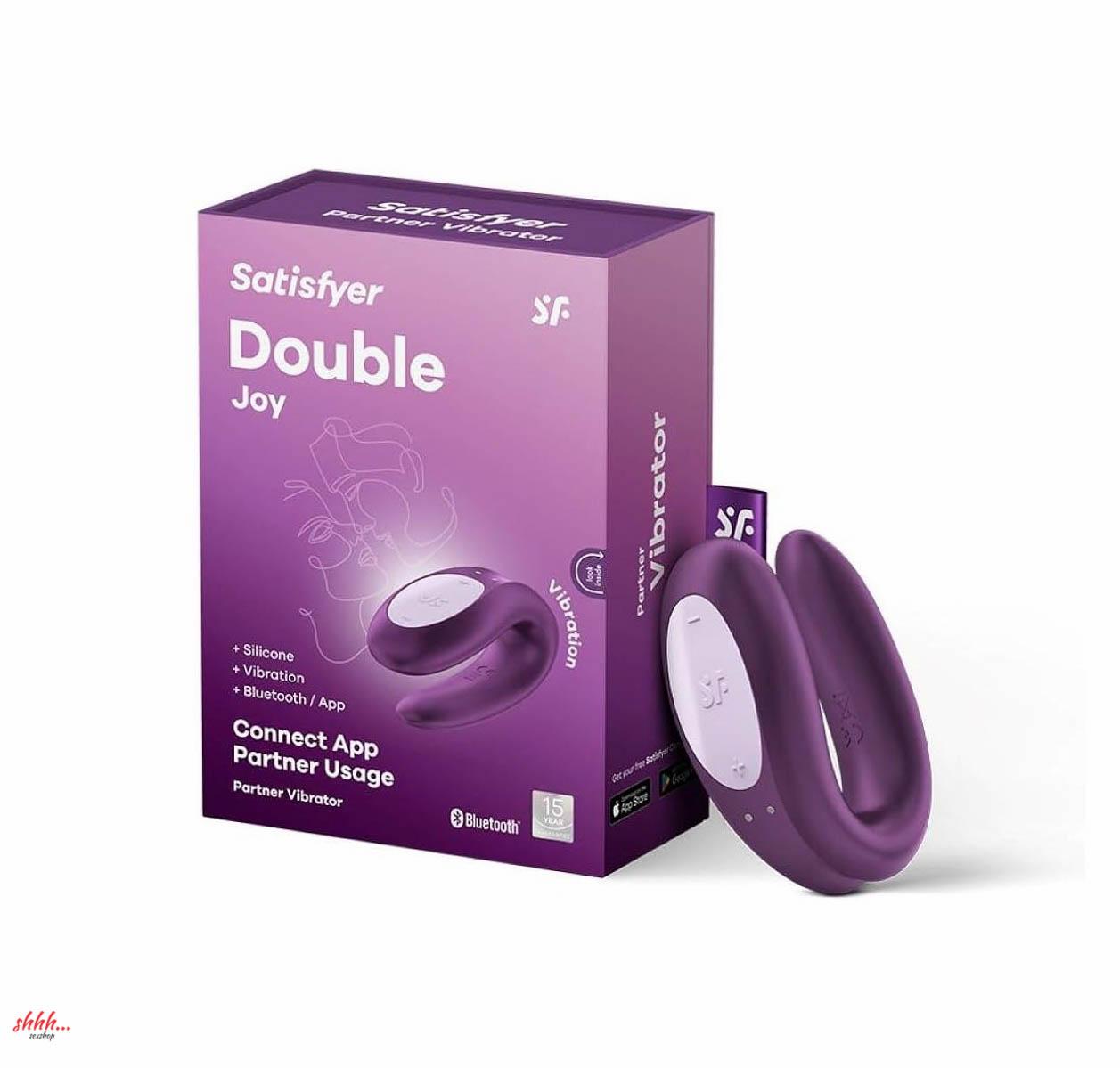 Вибратор Для Пар Satisfyer Partner Double Joy (фиолетовый)