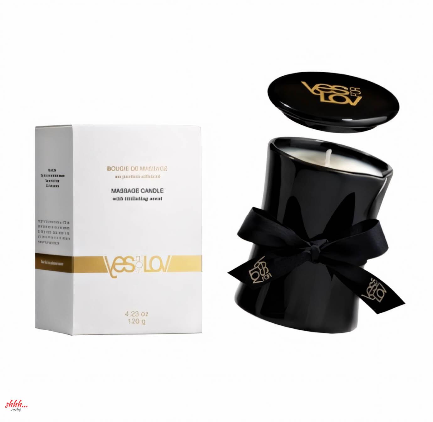 Свеча массажная YESforLOV с возбуждающим ароматом, 120 гр.