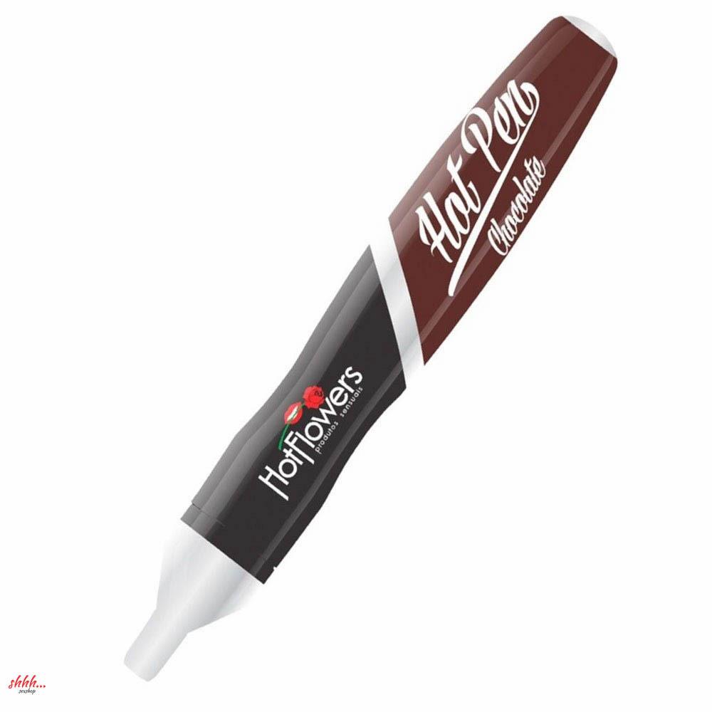Вкусовая Ручка Для Рисования На Теле Hot Pen Pimenta Со Вкусом Шоколада (новинка)