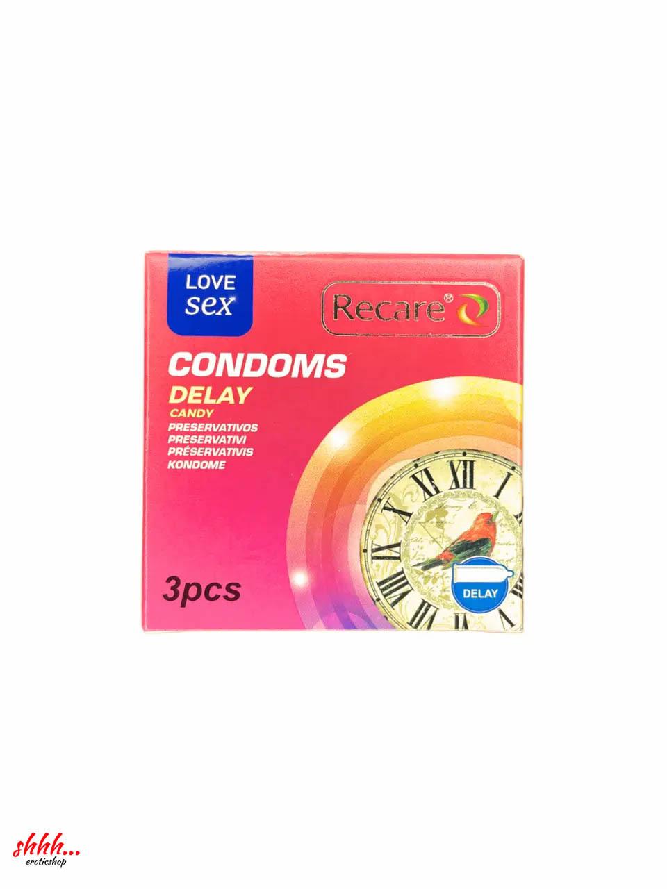 Презервативы Condoms Delay RECARE