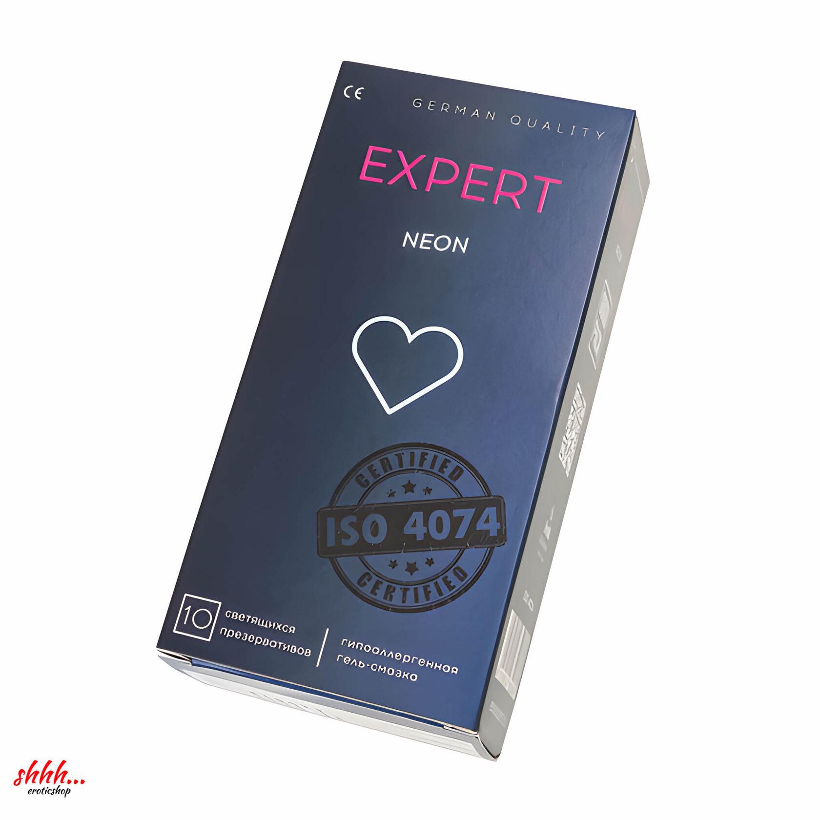 Презервативы EXPERT NEON № 10 (светящиеся), 10 шт.