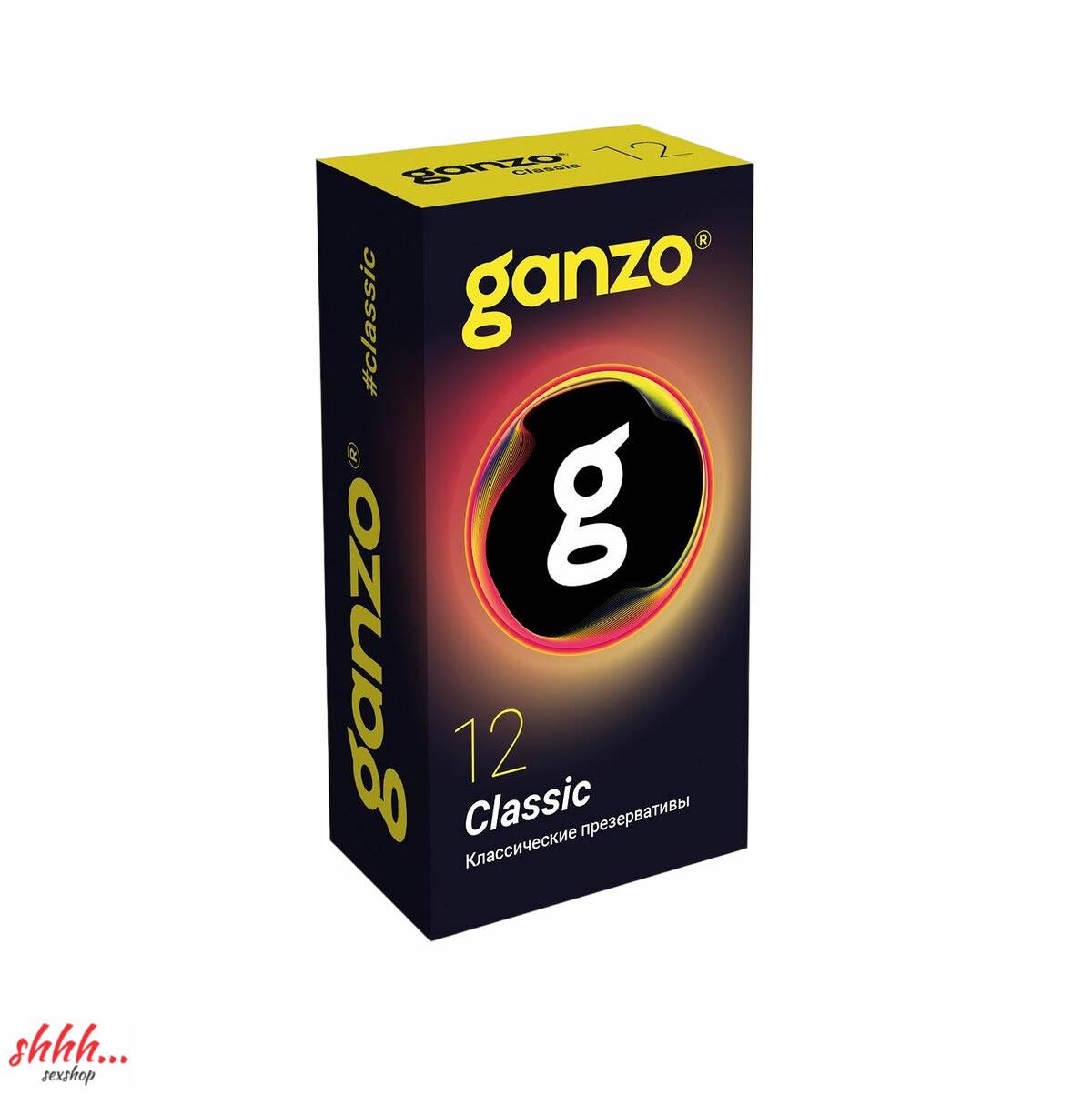Презервативы GANZO CLASSIC №12 (классические с обильной смазкой)