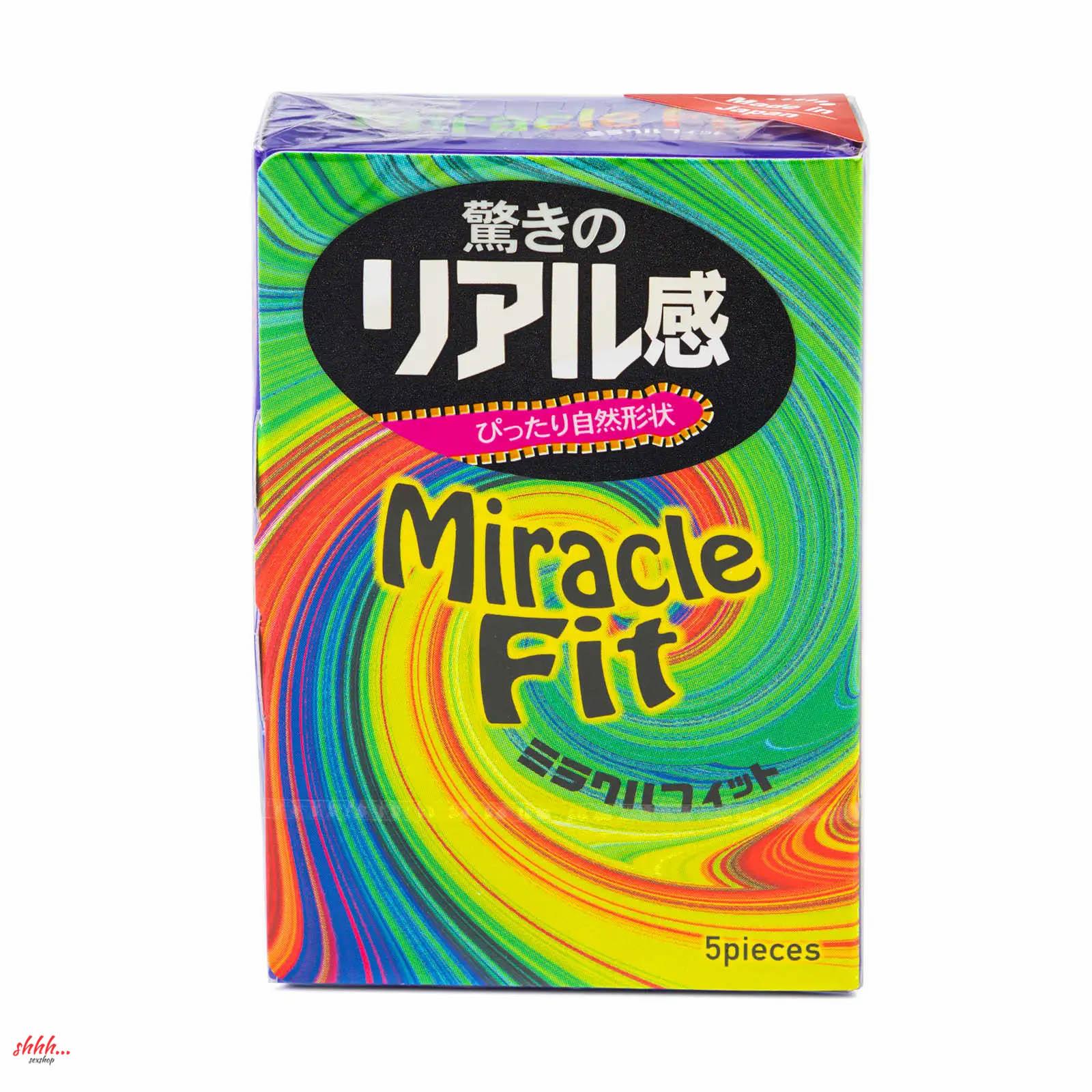 Презервативы Sagami Miracle Fit 5 Шт. (анатомическая Форма)