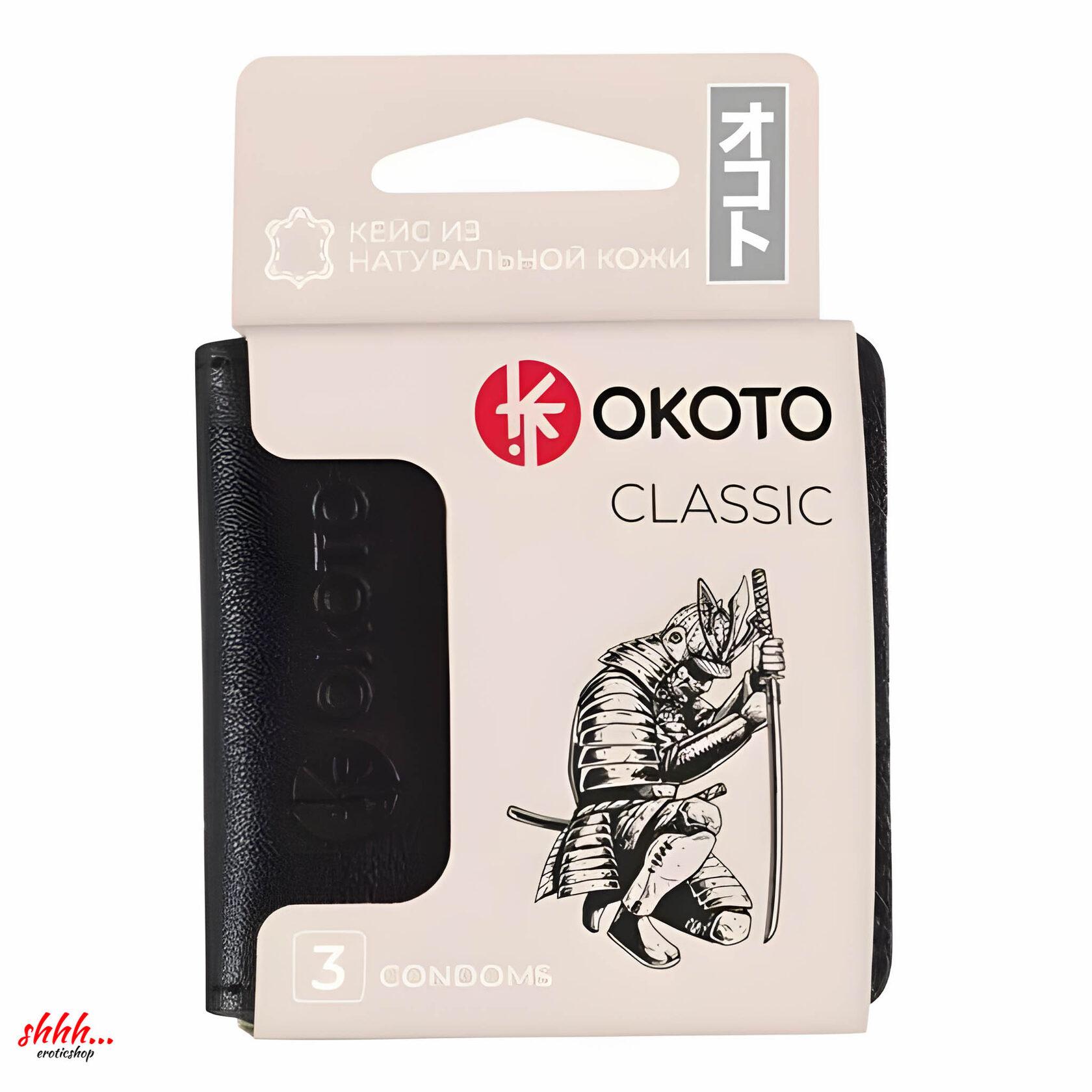 Презервативы в кейсе (OKOTO Classic №3)