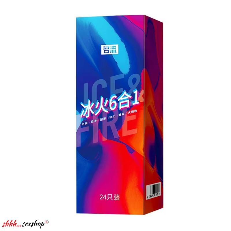 Mingliu Condoms Ice&Fire 24шт