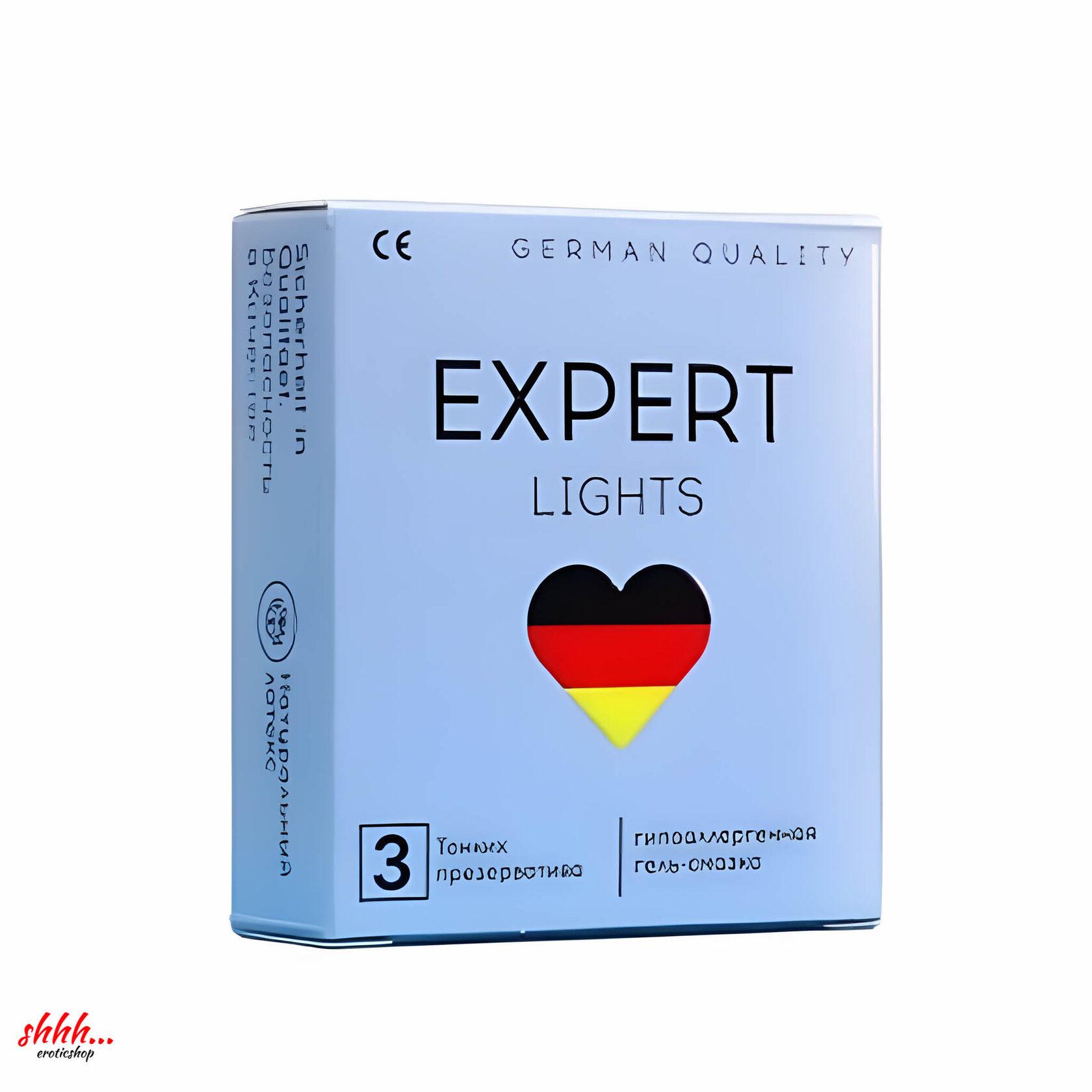 Презервативы EXPERT LIGHTS № 3 (ультратонкие), 3 шт.