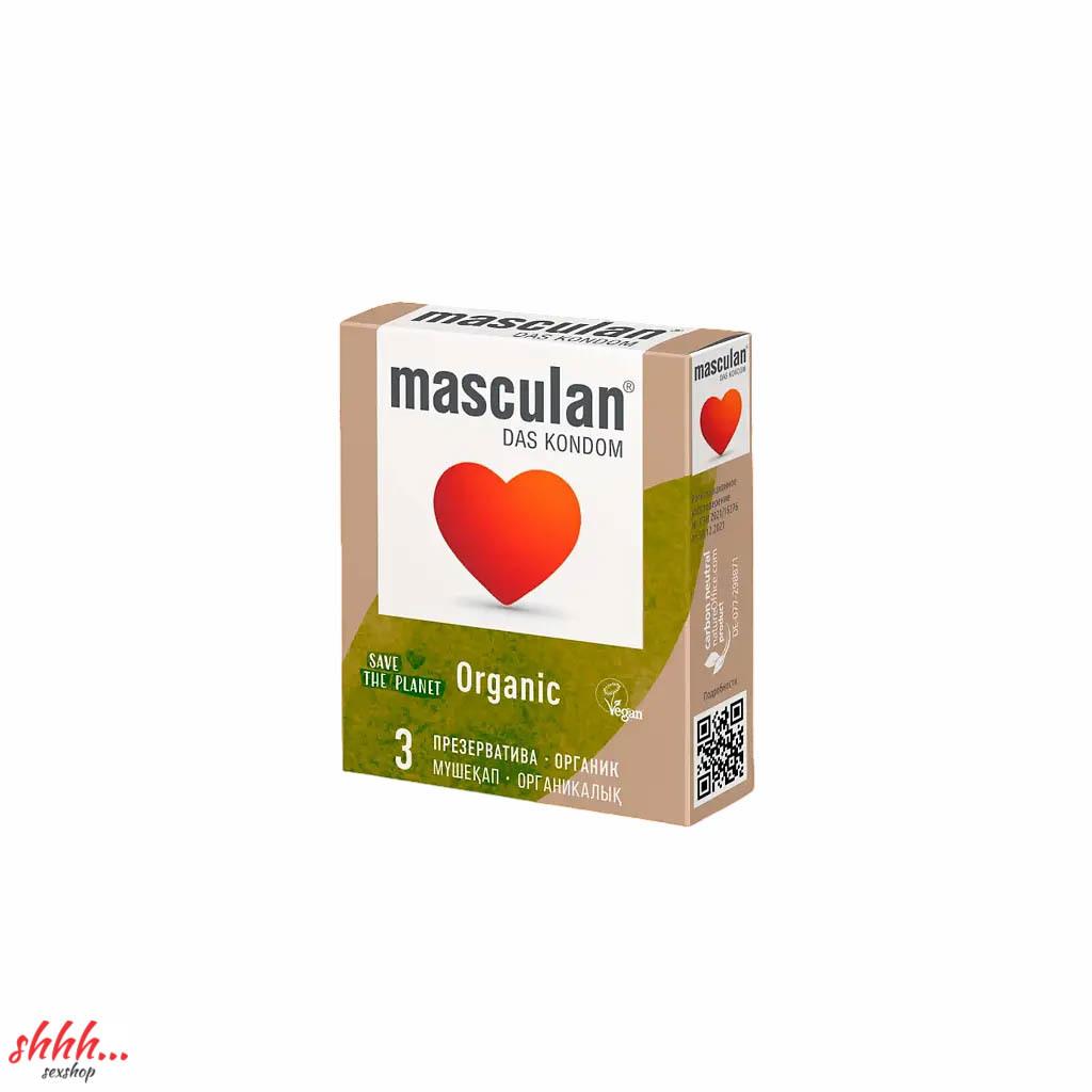 Презервативы masculan ORGANIC № 3 утонченные, 3 шт.