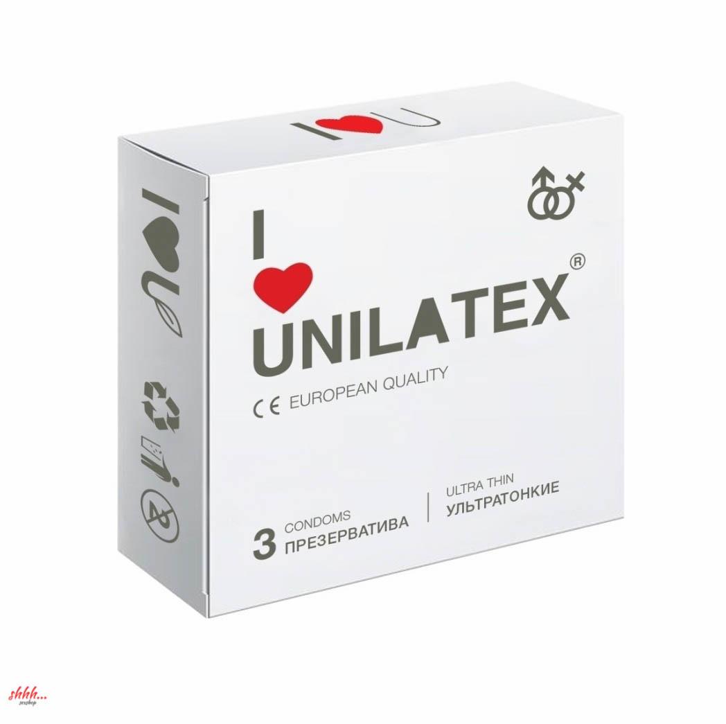 Презервативы Ультратонкие Unilatex Ultrathin 3 Шт.