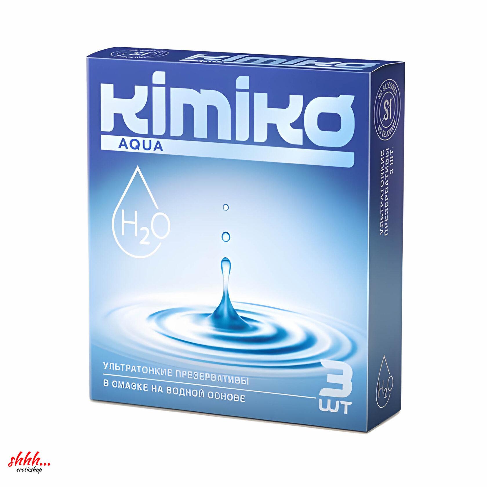 Ультратонкие презервативы KIMIKO №3 Аква