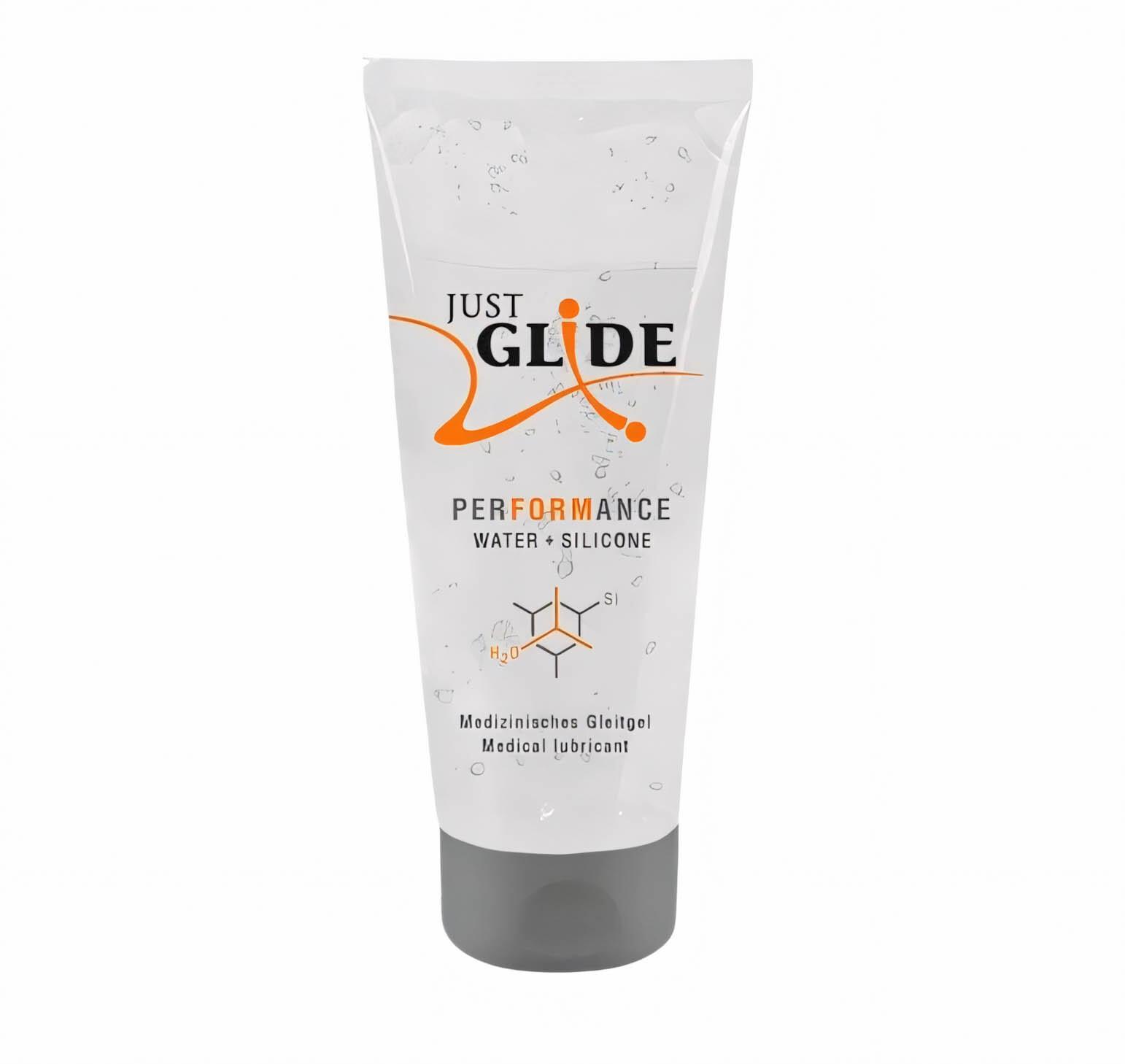 Водно-Силиконовая Смазка Just Glide Performance 200 Мл.