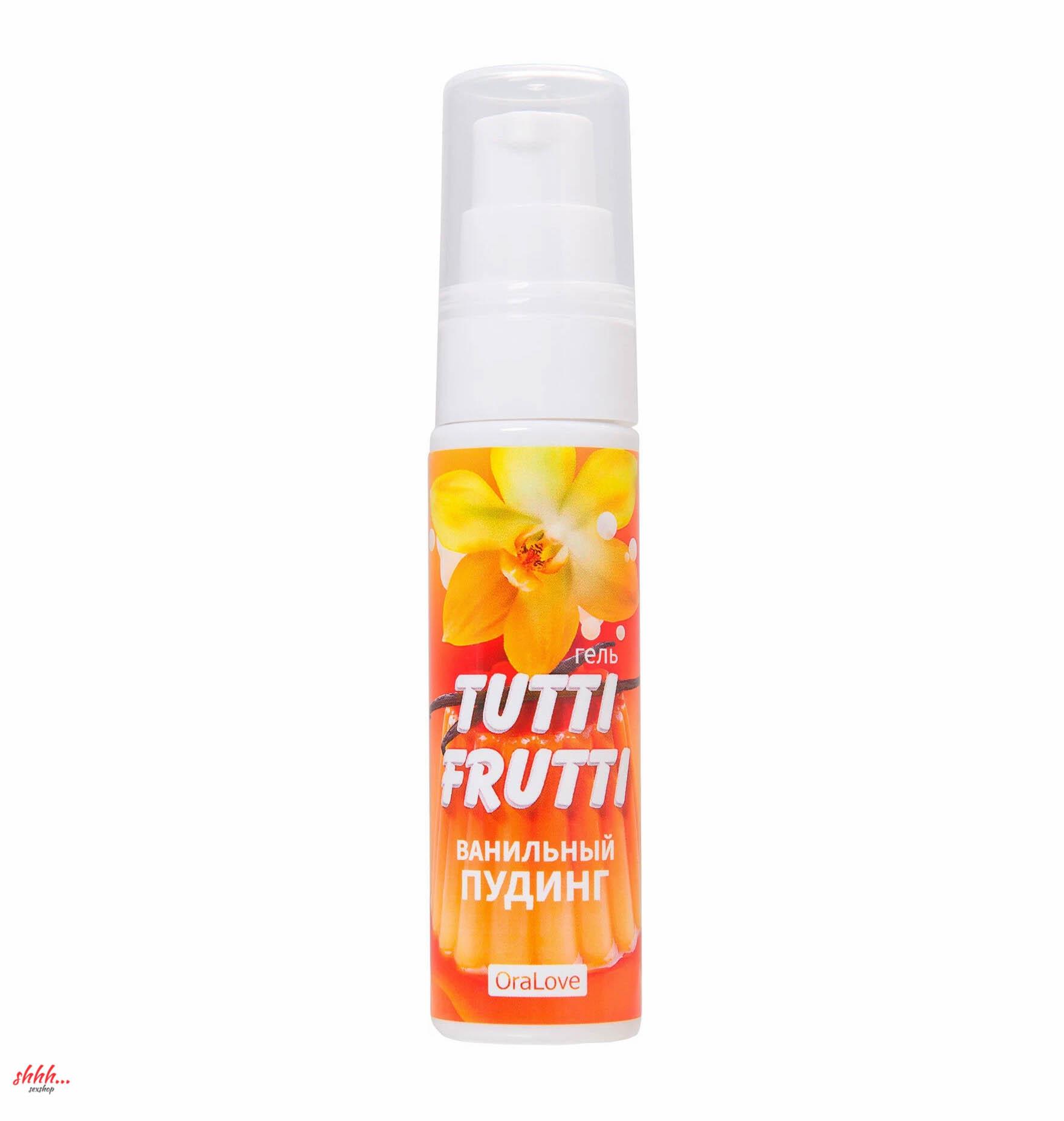 Интимный гель TUTTI-FRUTTI ванильный пудинг 30 г.