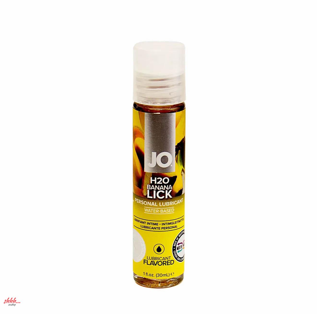 Вкусовой лубрикант "Банан" / JO Flavored Banana Lick 1 oz - 30 мл.