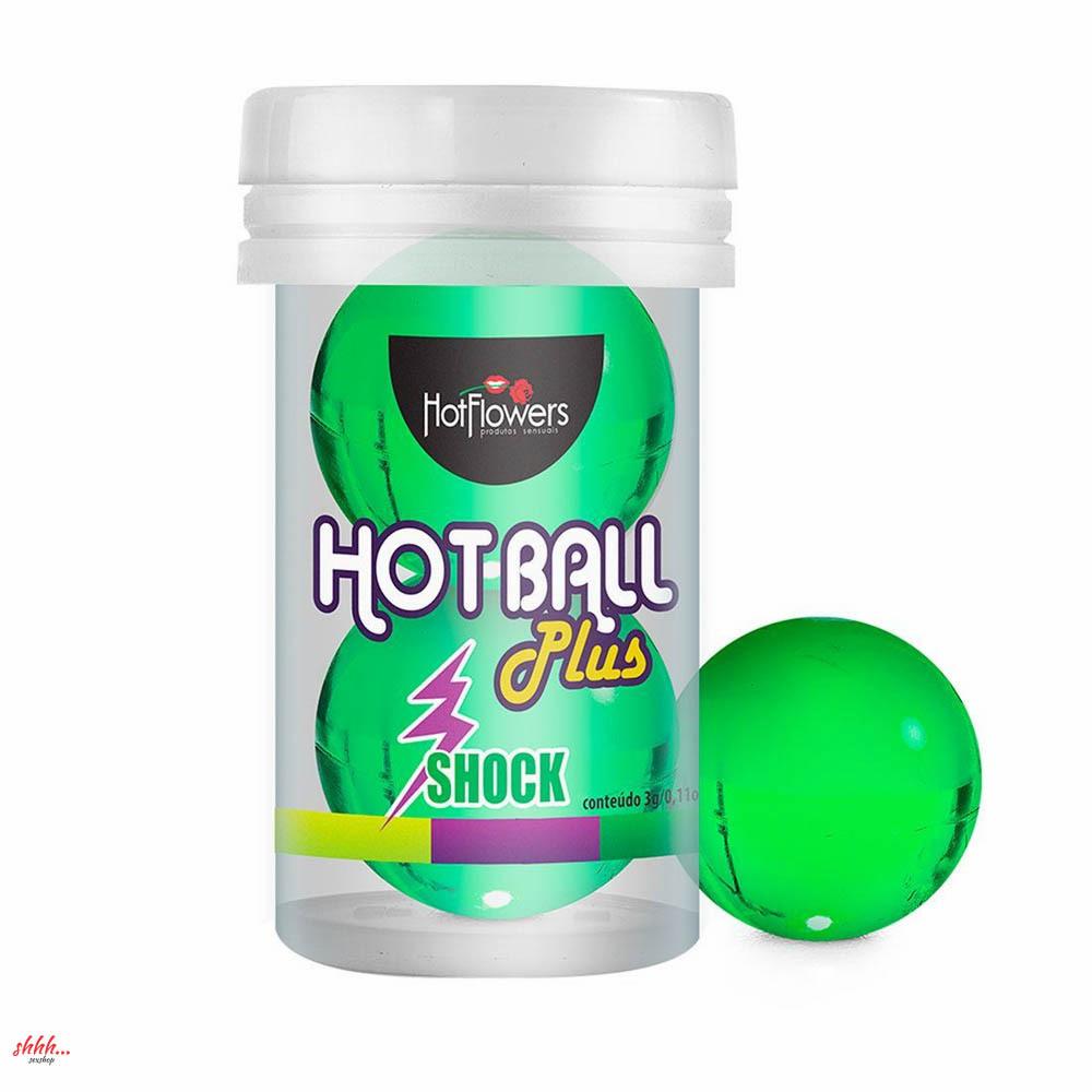Лубрикант Hot Ball Plus На Силиконовой Основе В Виде Двух Шариков С Покалывающим Эффектом.