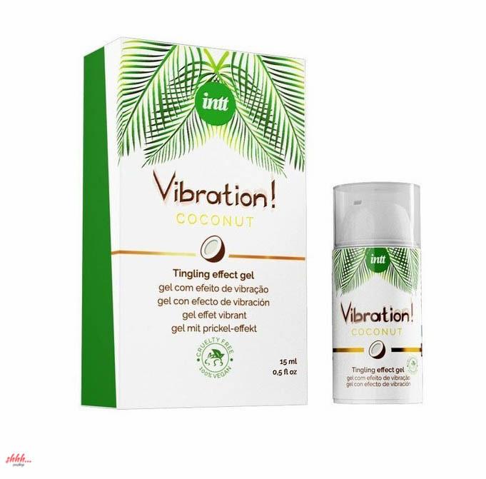 Жидкий Интимный Гель С Эффектом Вибрации, Vibration Coconut 15 Мл.