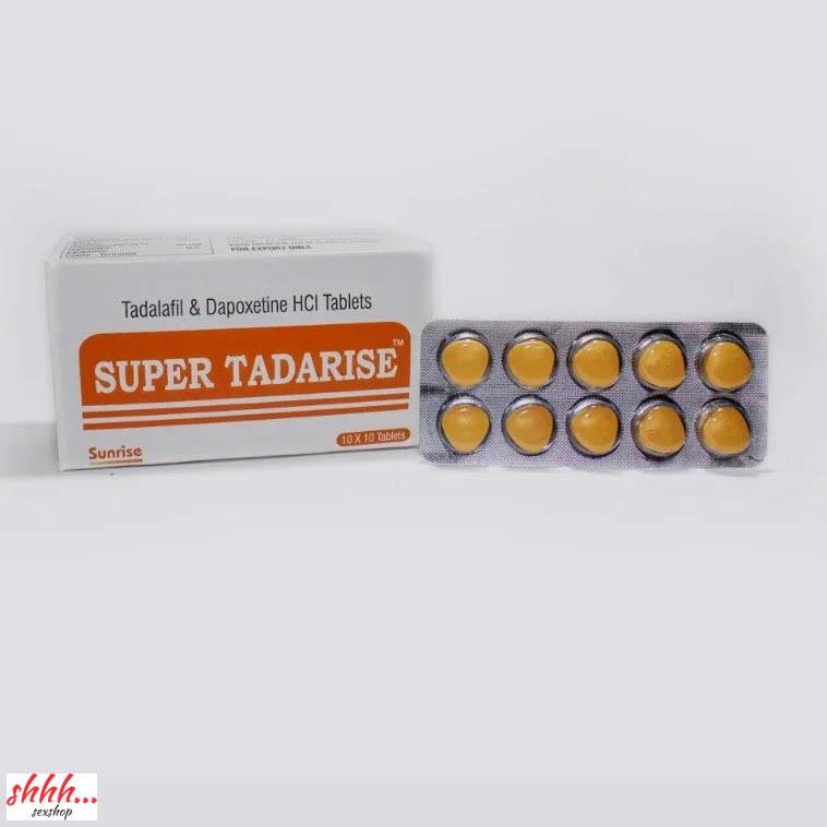 Препарат для усиления эрекции и продления полового акта Super Tadarise 80 mg (10 шт.)