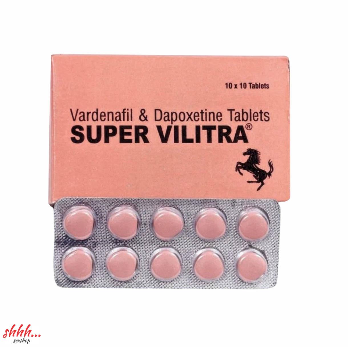 Препарат для усиления эрекции и продления полового акта Vilitra 80 mg (10 шт.) (новинка)