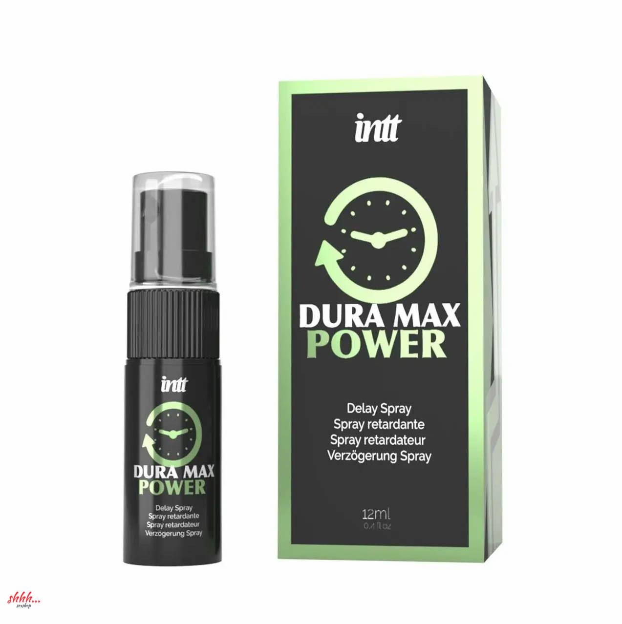 Пролонгирующий Спрей Dura Max Power От Intt 12 Мл.