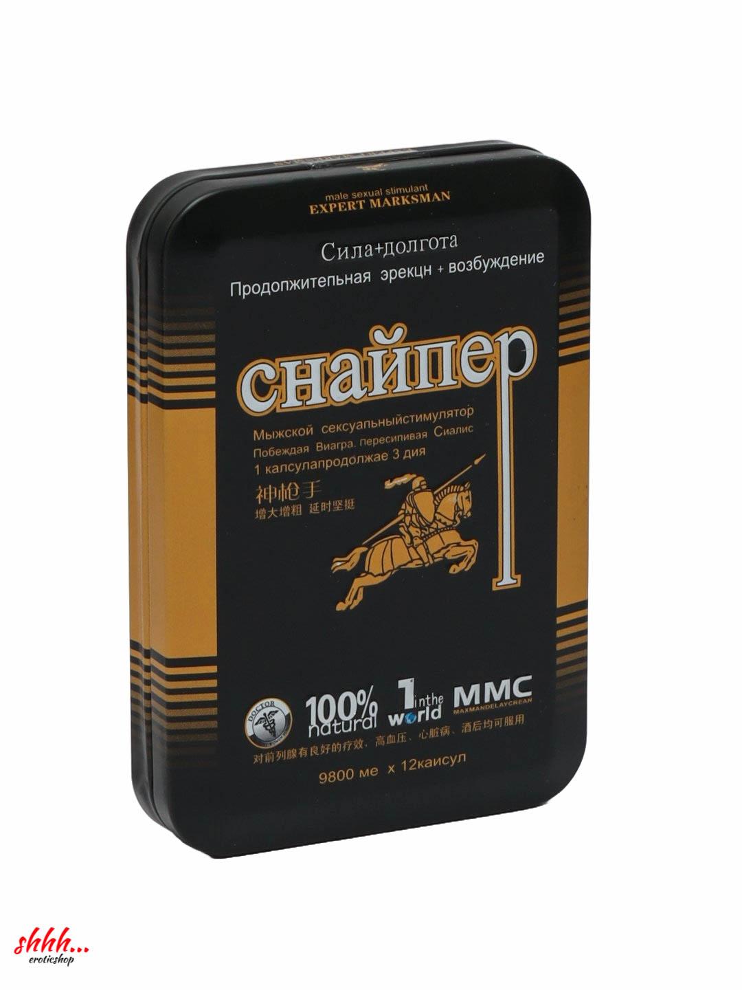 БАД стимулятор для мужчин Снайпер