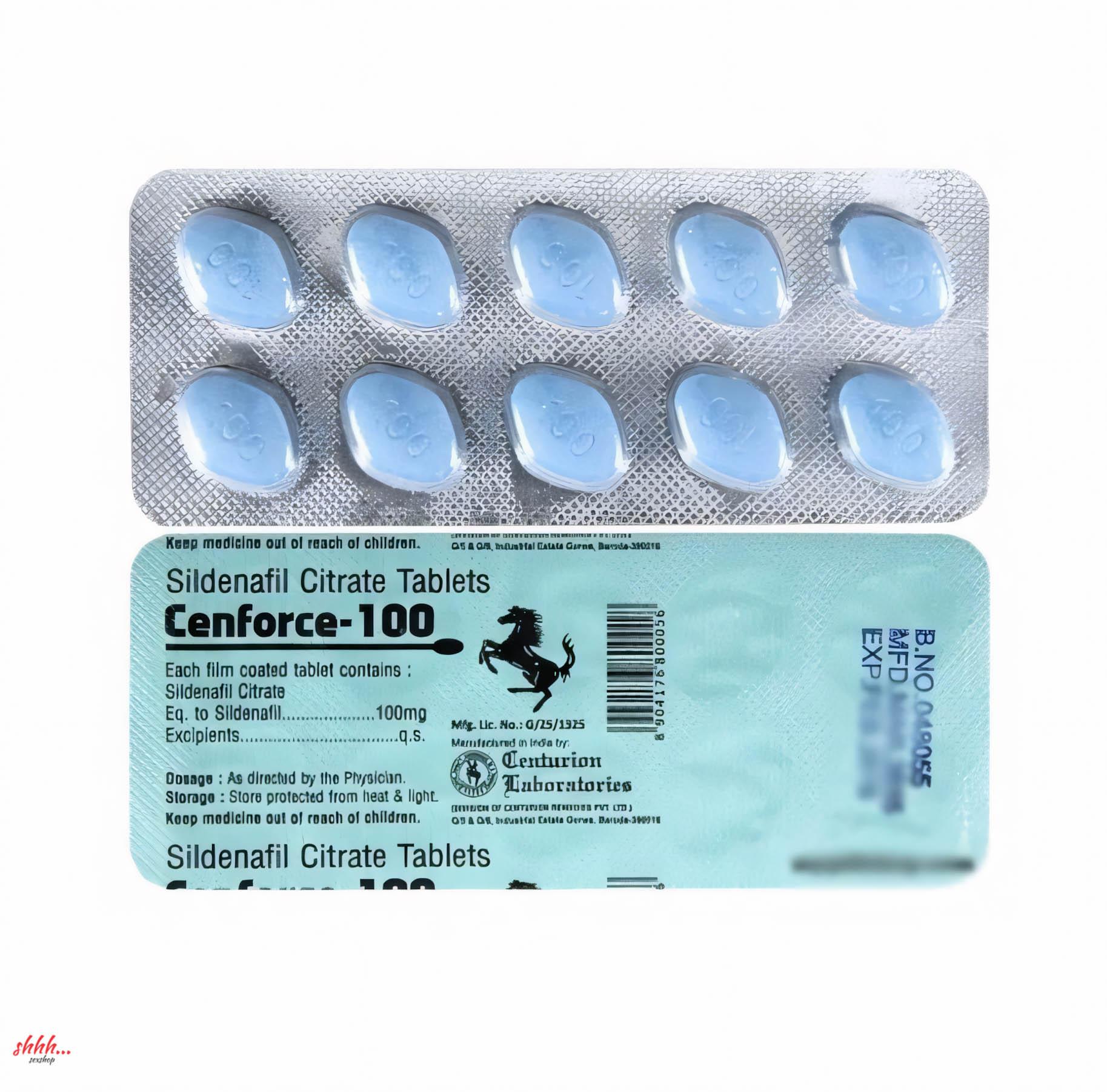 Препарат Для Усиления Потенции Cenforce 100 Mg (10 Шт.)